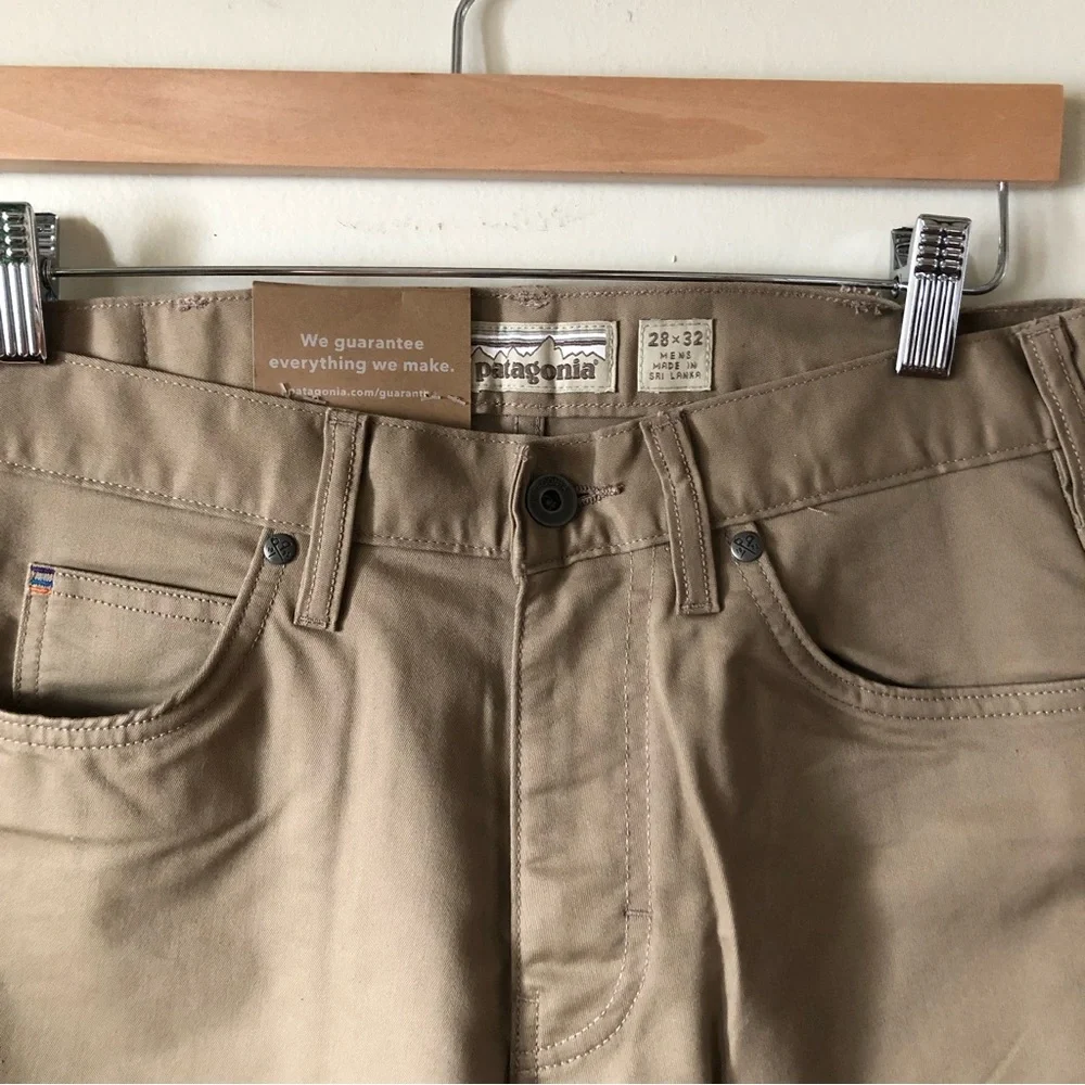 Patagonia Mens Performance Twill Jeans | Mojave Khaki | New w/ Tags - Picture 6 of 11